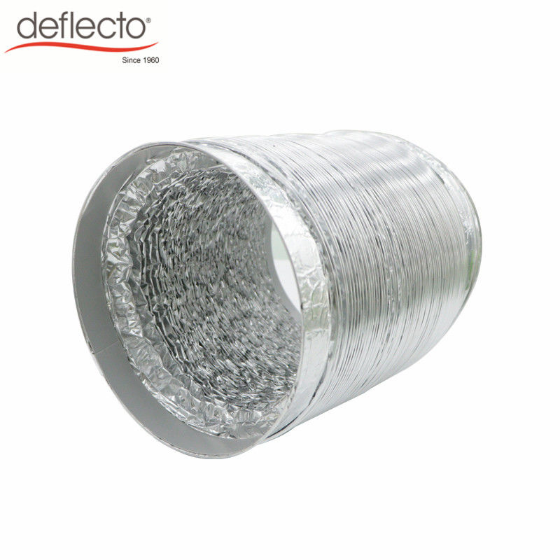 HVAC Parts Flexible Aluminum Air Duct Paster Connector Air Duct 4'' 100 MM 32 Ft