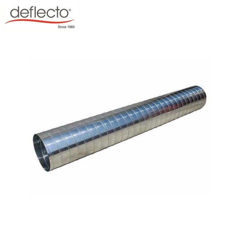 20 Inch Rigid Air Duct 0.6 Mm Thickness Galvanized Steel Spiral Duct